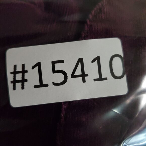 Dressbarn Jacket Womens Large Purple Corduroy Button-Down Long Sleeve - Picture 9 of 9